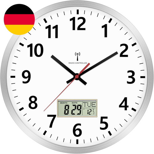 Foxtop wanduhr funk digitale - funk,