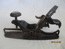 Antiker Holzhobel Schiffshobel ( N°- 113  )verstellbar