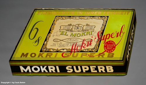 Altes blechschild mokri - altes,