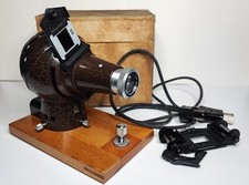 Kugel Dia Projektor Kleinbildwerfer Carl Zeiss Jena Objektiv 3,5/100 Triplet DDR