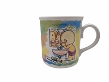 Windel Winni Becher Tasse Man ist so jung wie man sich fühlt Spruch 