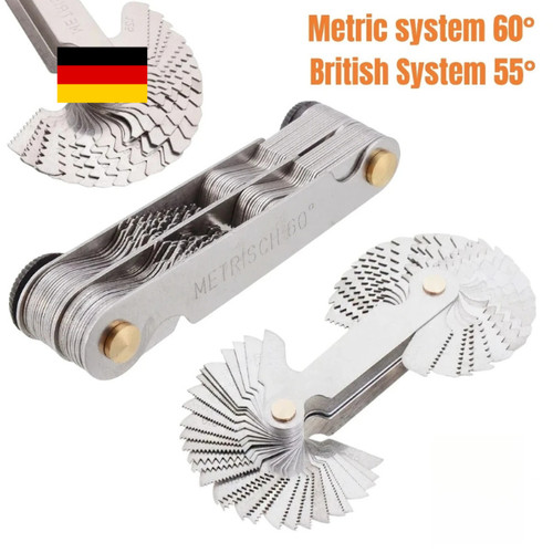 Gewindelehre metrisch zoll - metrisch,