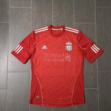 Vintage 2010/11 Gerrard 8 Liverpool FC LFC Trikot Größe: M Streatwear Adidas 