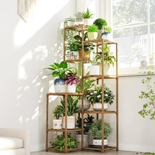 Pflanzenregal Eckregal Holz