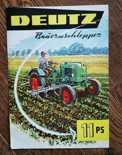 Prospekt deutz bauernschlepper - prospekt,
