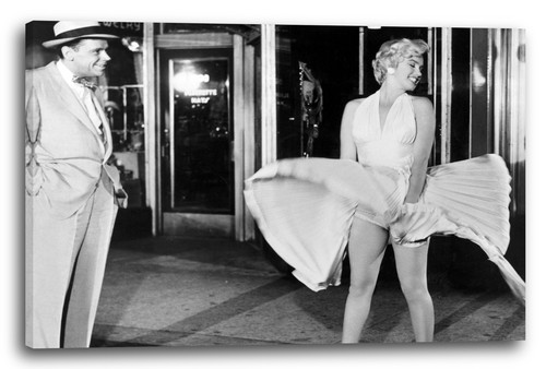 Lein wand bild marilyn - lein-wand-bild:,
