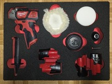 Schaumeinlage für Milwaukee Akku Polierer M12 BPS Für HD Box 1-3