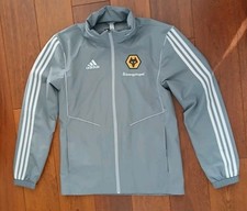 Adidas graue Jacke Wölfe