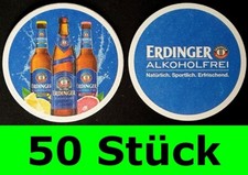 50 Stück Bierdeckel Erdinger