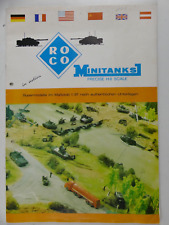 Roco Minitanks precise H0 Scale Katalog gelocht H-28017