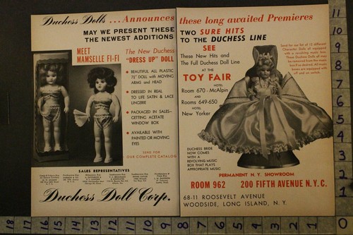 1950 mamselle puppe - mamselle, fi-fi