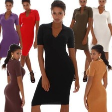 Damen Freizeitkleid Bodycon