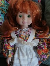 Sammlerpuppe Mädchen, zartes