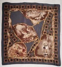 Vintage Seidentuch. Gebraucht in gutem Zustand. 100% Seide. 89cm*89cm