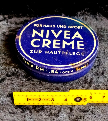 Alte blechdose 368 nivea - blechdose,