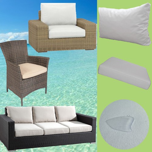 Auflage rattan lounge - auflage,