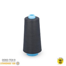 Nähgarn Amann Nähmaschinen Elastischer sabaTEX 120 10000m weiß schwarz polyester