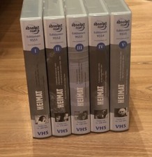Heimat - Teile 1-5 | Edgar Reitz | 5 Deutsche Original-VHS | Zustand gut