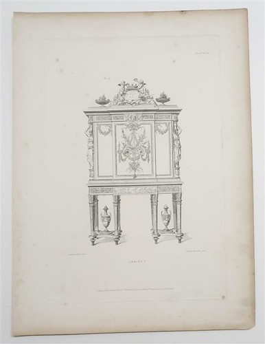 Braund plate cabinet 1856 - plate,
