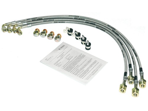 Edelstahl bremsschläuche tüv - edelstahl,