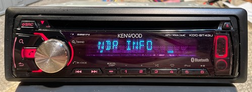 Org kenwood kdc - org, kdc-bt43u