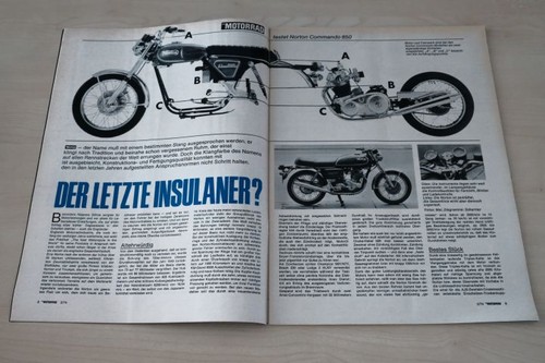 Motorrad 1974 norton - 03/1974,