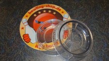 Brunswick Bowling Ball Untersetzer Ständer Teller Ring Stand Cup Clear