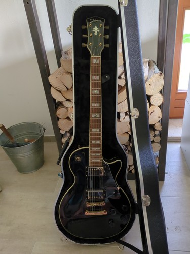 Jhonson les paul custom black - paul,