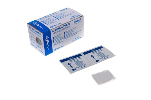 Romed medical alkoholtupfer - romed,