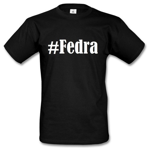 Shirt fedra hashtag - t-shirt, raute
