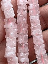 Rosenquarz Quarz Perlen Stern