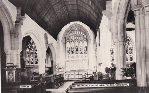 Das innere der pfarrkirche - innere,