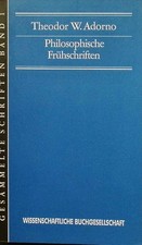 Adorno, Theodor W.: Gesammelte Schriften (20 Bände in 23 Teilbänden) / Theodor