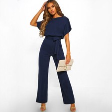 Damen jumpsuit elegant lang - jumpsuit,