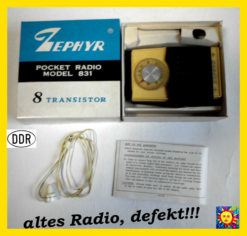 Altes radio taschenradio - altes,