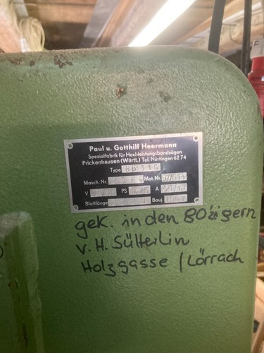 Bandsäge 315 1967 hema - bandsäge,