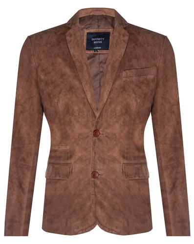 Herren hellbraun wildleder - hellbraun,