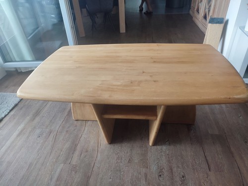 Couchtisch erle massiv - couchtisch,