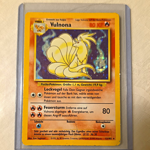 Wizards pokémon tcg - wizards, vulnona