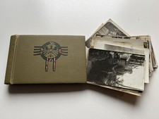 Postkartenalbum mit ca. 50 losen Fotos, Front, Portraits, Marine, Heer, TOP