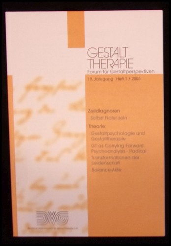 Gestalttherapie forum für - gestalttherapie.,