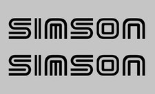 Simson Tank Aufkleber f