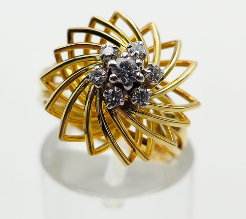 Brilliant ring 750 - , gold