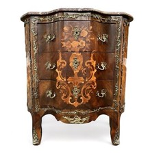 Dresdner Barock Kommode Napoleon III Kommode Frankreich um 1860 Mit Marmorplatte