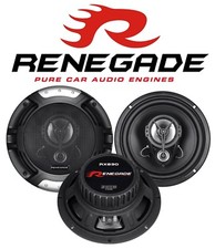 Renegade RX830 20cm 3-Wege Auto Lautsprecher Boxen PKW Heck Hutablage 300 Watt