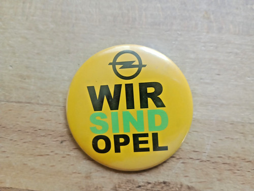 Opel button wir sind - opel,