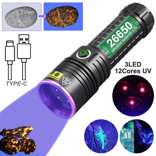 Led 365nm taschenlampe - uv,