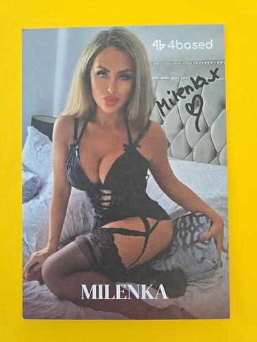 Milenka autogramm signiert - autogramm,
