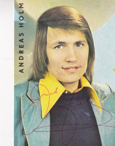 Autogramm andreas holm ddr - -,