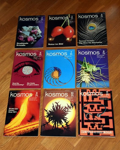 Zeitschriften kosmos 2 - kosmos, (1,
